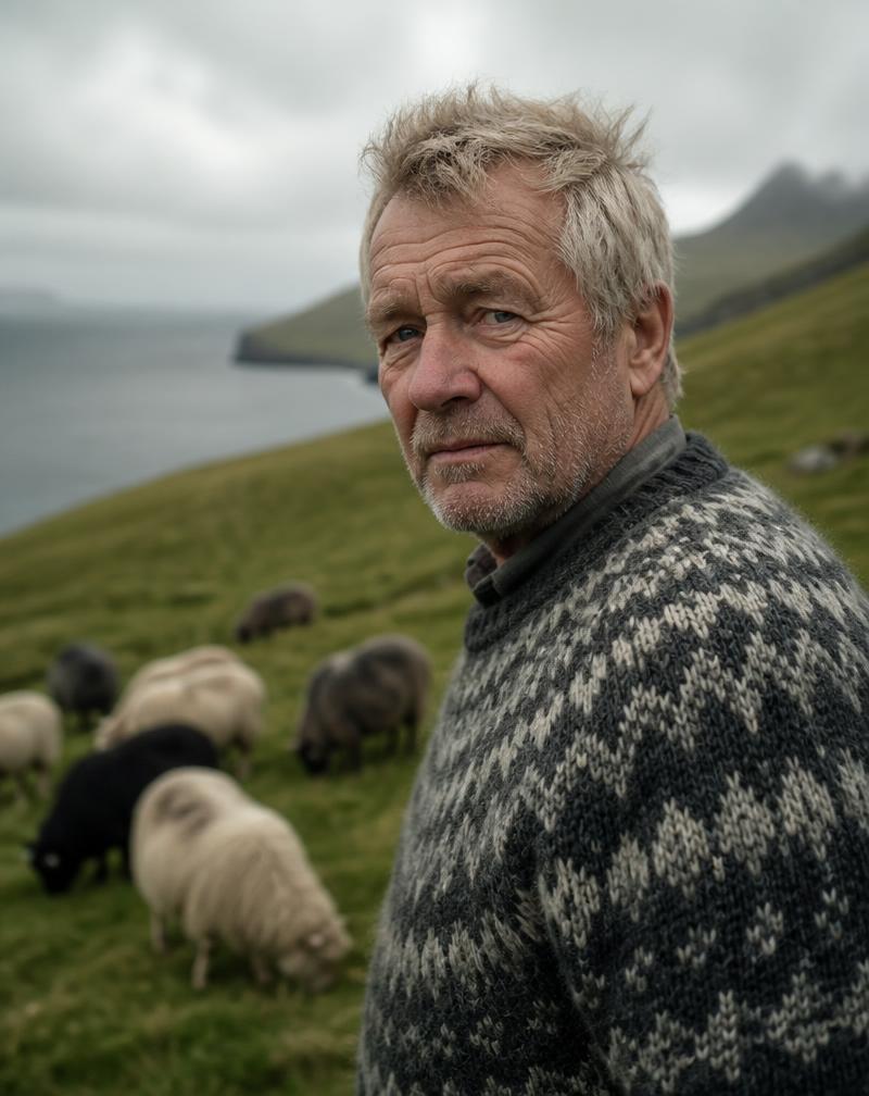 Jákup Í Dali, host in Gjógv, Eysturoy